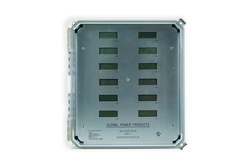 Multi Meter Panel 12-pack front view