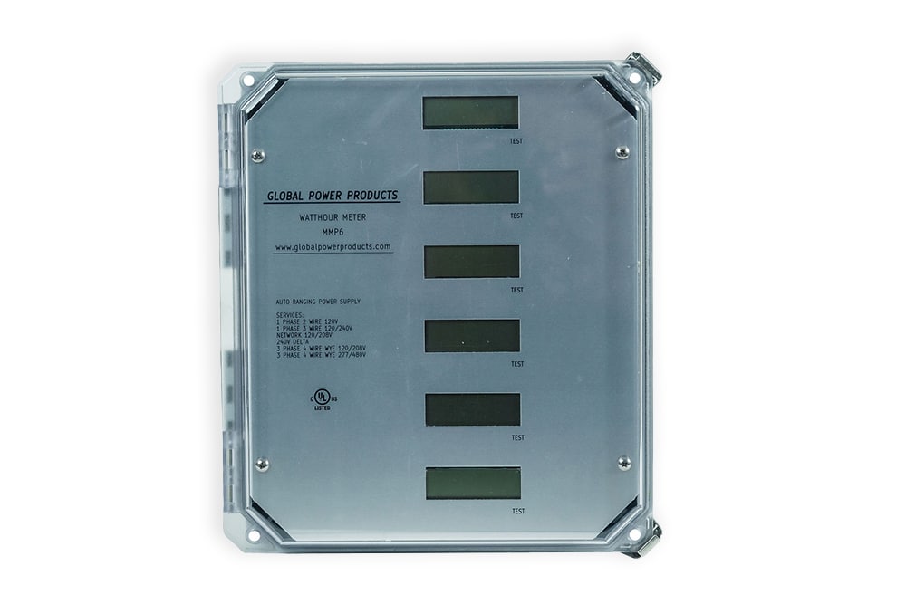 Multi Meter Panel 6-pack front view